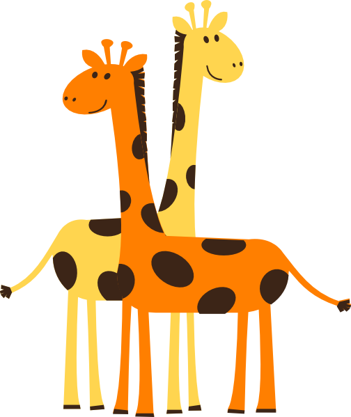 Giraffe clip art - vector clip art online, royalty free & public ...
