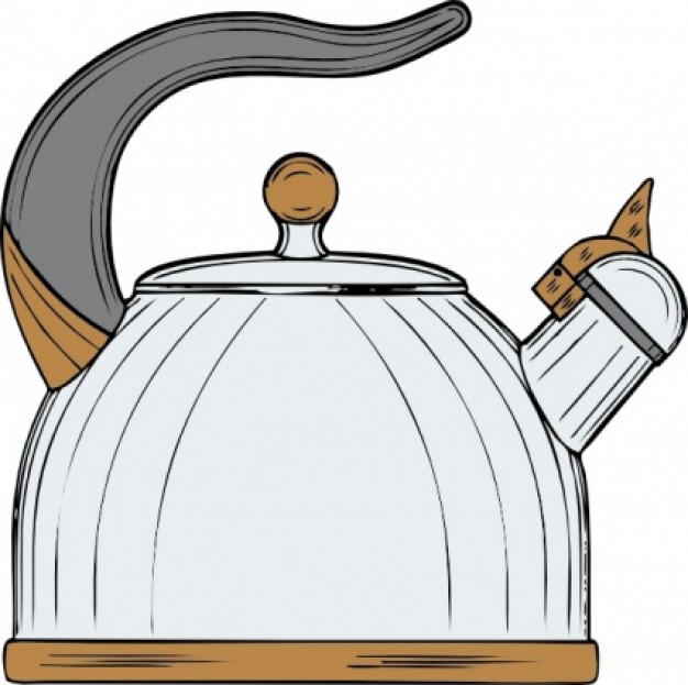 Teapot clip art | Download free Vector
