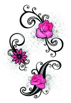 Elbow Flower Tattoos