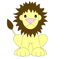 Easy-to-Draw Cartoon Lion