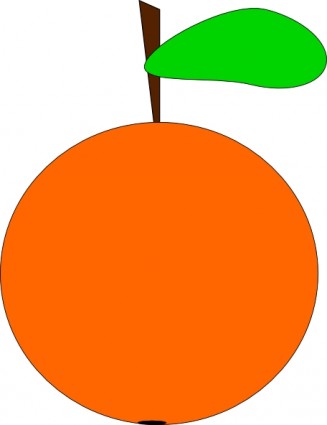 Orange clip art Vector clip art - Free vector for free download