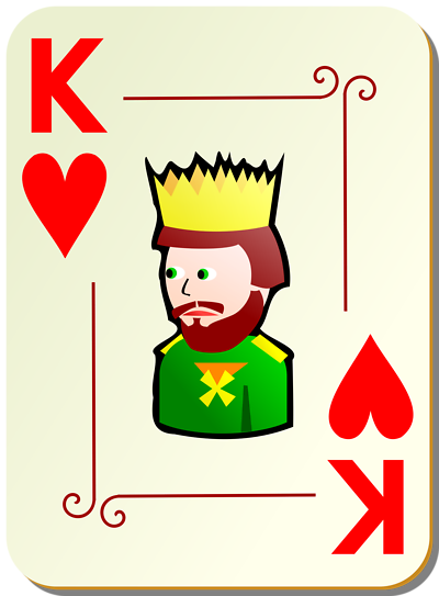 Free Stock Photos | Illustration Of A King Of Hearts Playing Card ...