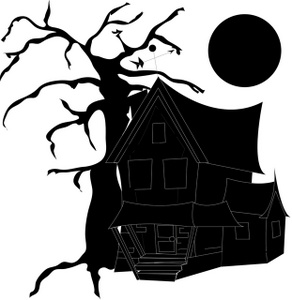 mfcharacters: Halloween Clipart House