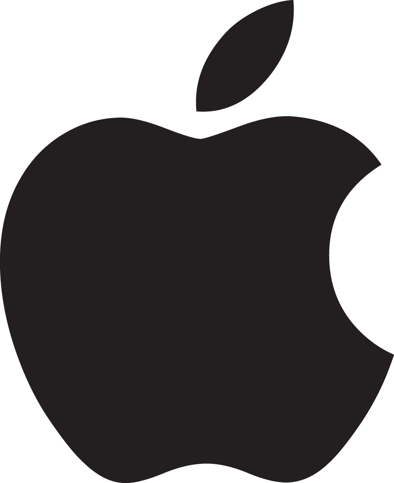 apple logo transparent background png