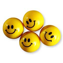 Smiley Face Balls - Super Balls from SmileMakers