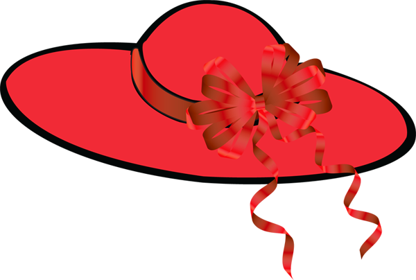 free clipart red hat ladies - photo #3