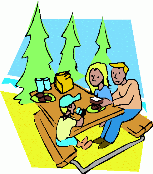 clipart of family picnic - photo #32