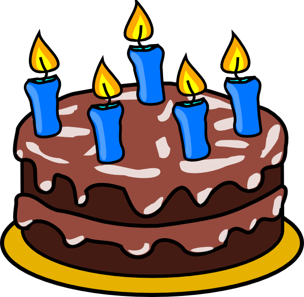Birthday Cake clip art Free Vector