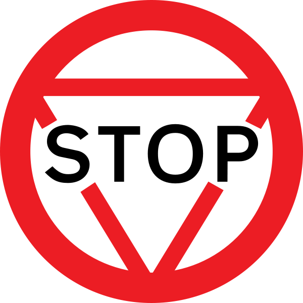 UK Stop Sign - Old.svg