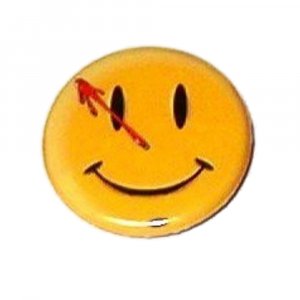 SOLD OUT Watchmen Comedian Button Comic Version with Animated ...