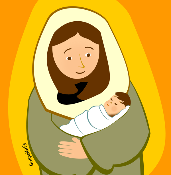 free clipart images of baby jesus - photo #13
