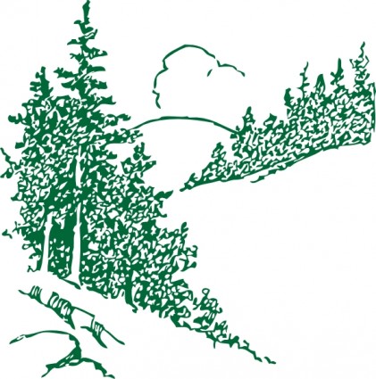 Free vector clip art pine trees Free vector for free download ...