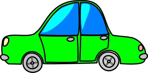 Car Green Cartoon Transport clip art - vector clip art online ...