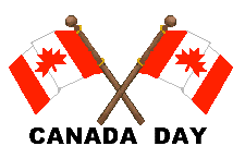 Canadian clip art and free clipart of crossed Canada flag titles ...