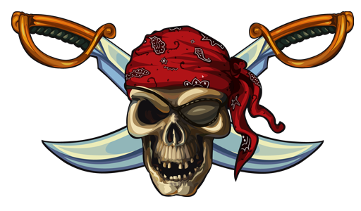 Pirates Caribbean Skull Crossed Bones And Map Tattoos | Fresh 2017 ...