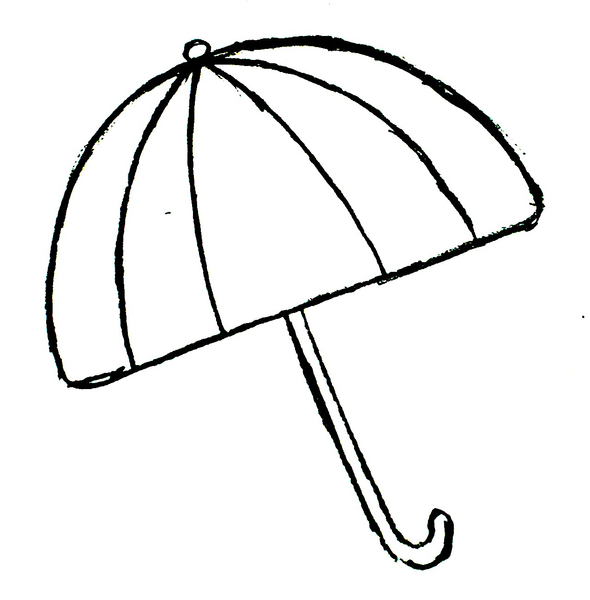 Best Photos of Large Umbrella Template - Printable Umbrella ...