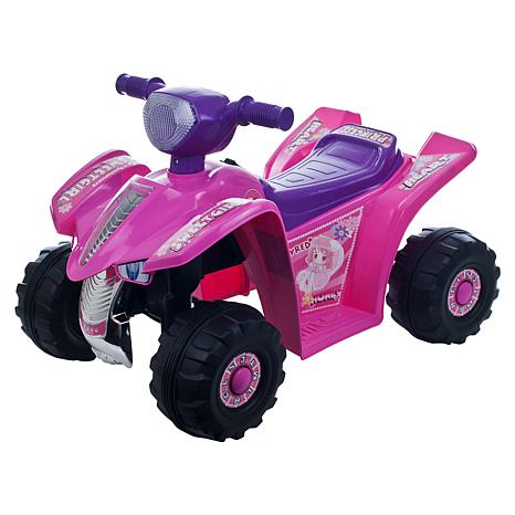 Lil' Riderâ?¢ Pink Princess Mini Quad Ride-On Car Four Wheeler ...