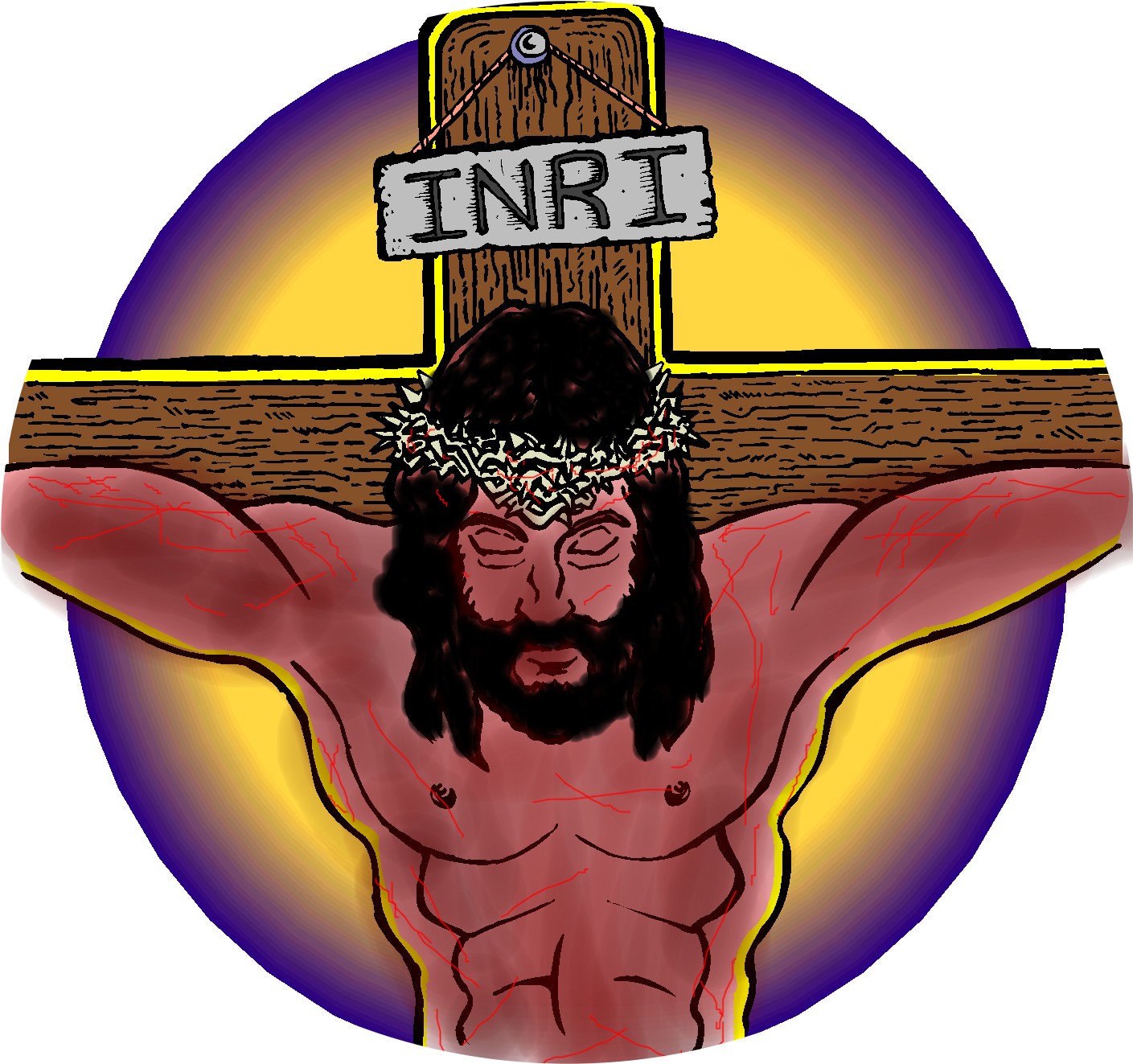 Christian Jesus' Burial Clipart