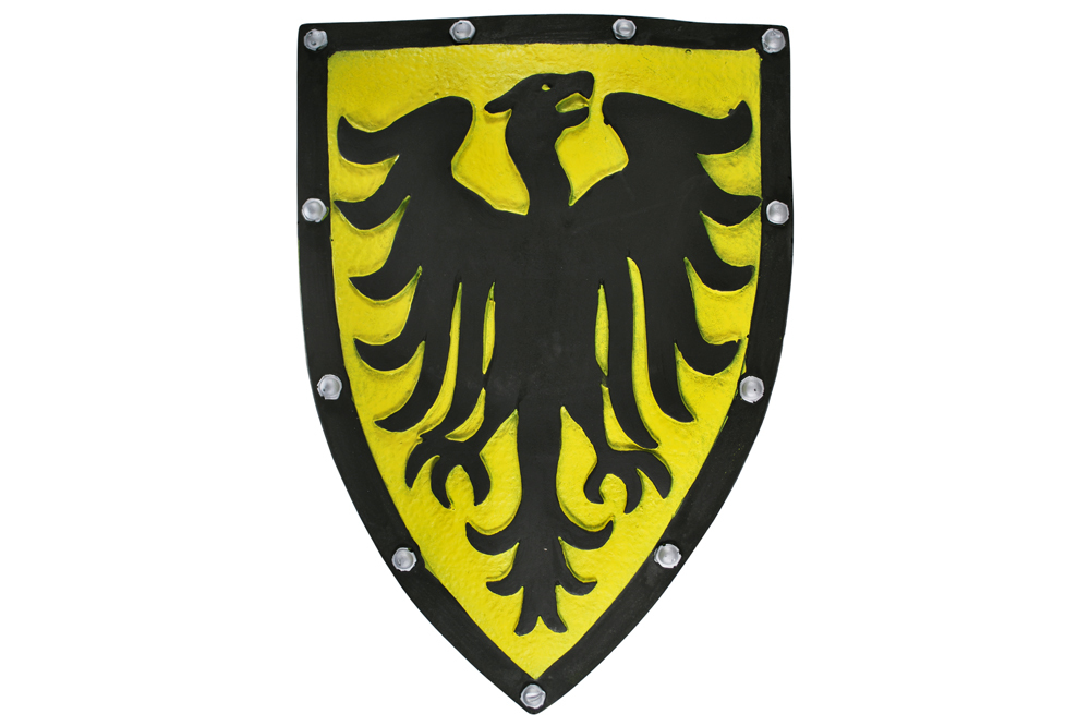 Crusader Medieval Austrian Eagle Knight Foam Shield LARP