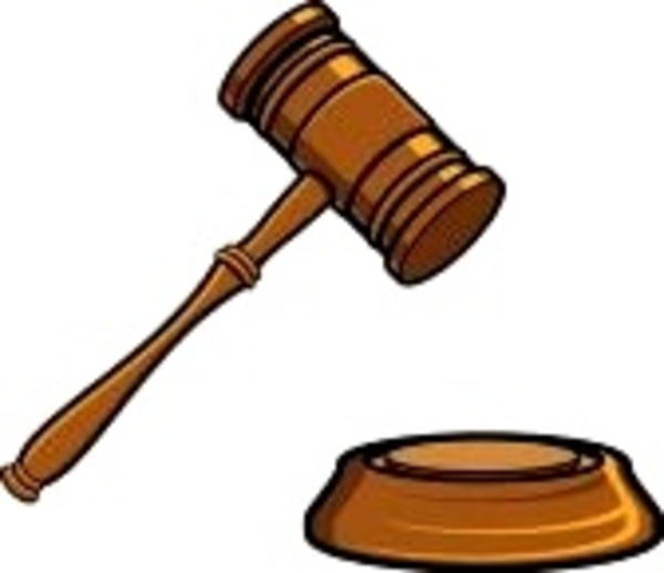 Silhouette of gavel hammer of judge courthousesilhouette clip art ...