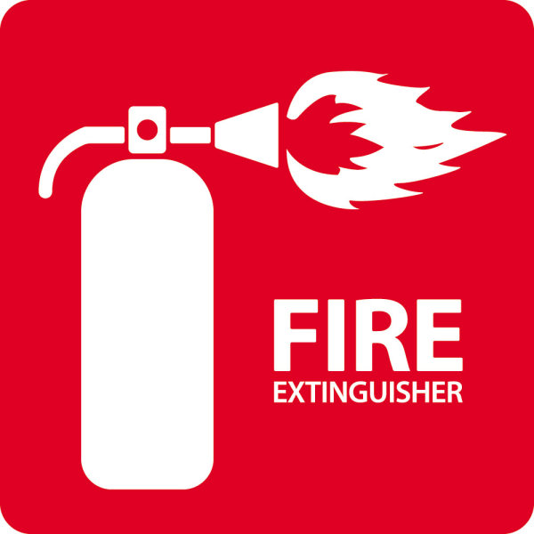 Fire extinguisher logo vector - Vector Logo free download