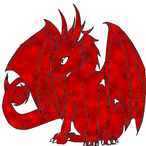 red cloud baby dragon -hatchling- by QueenBrittStalin on DeviantArt