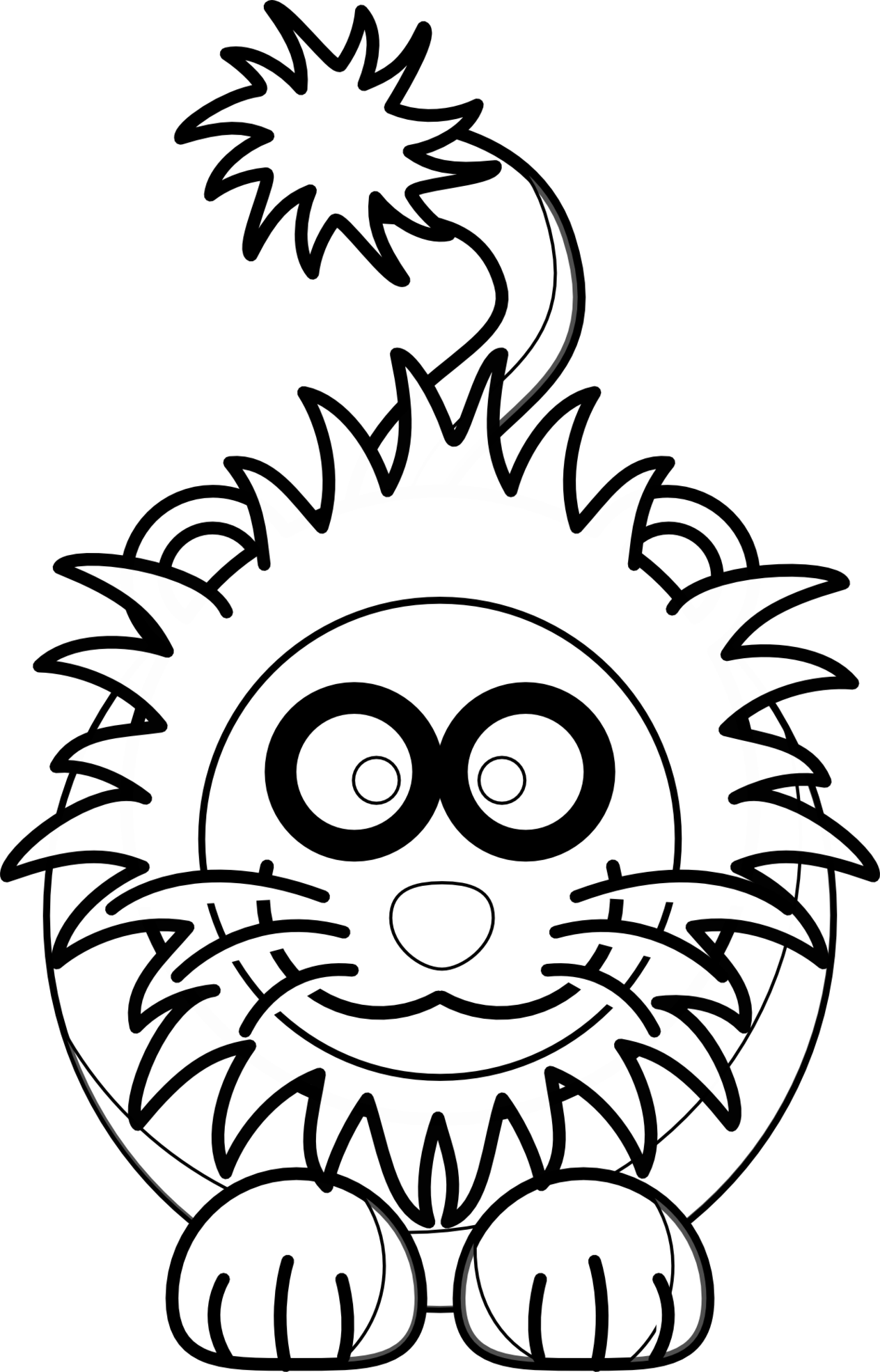 Lion black and white clip art black and white top clipart ...