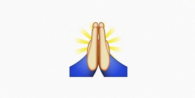 Godspeed, Praying Hands Emoji