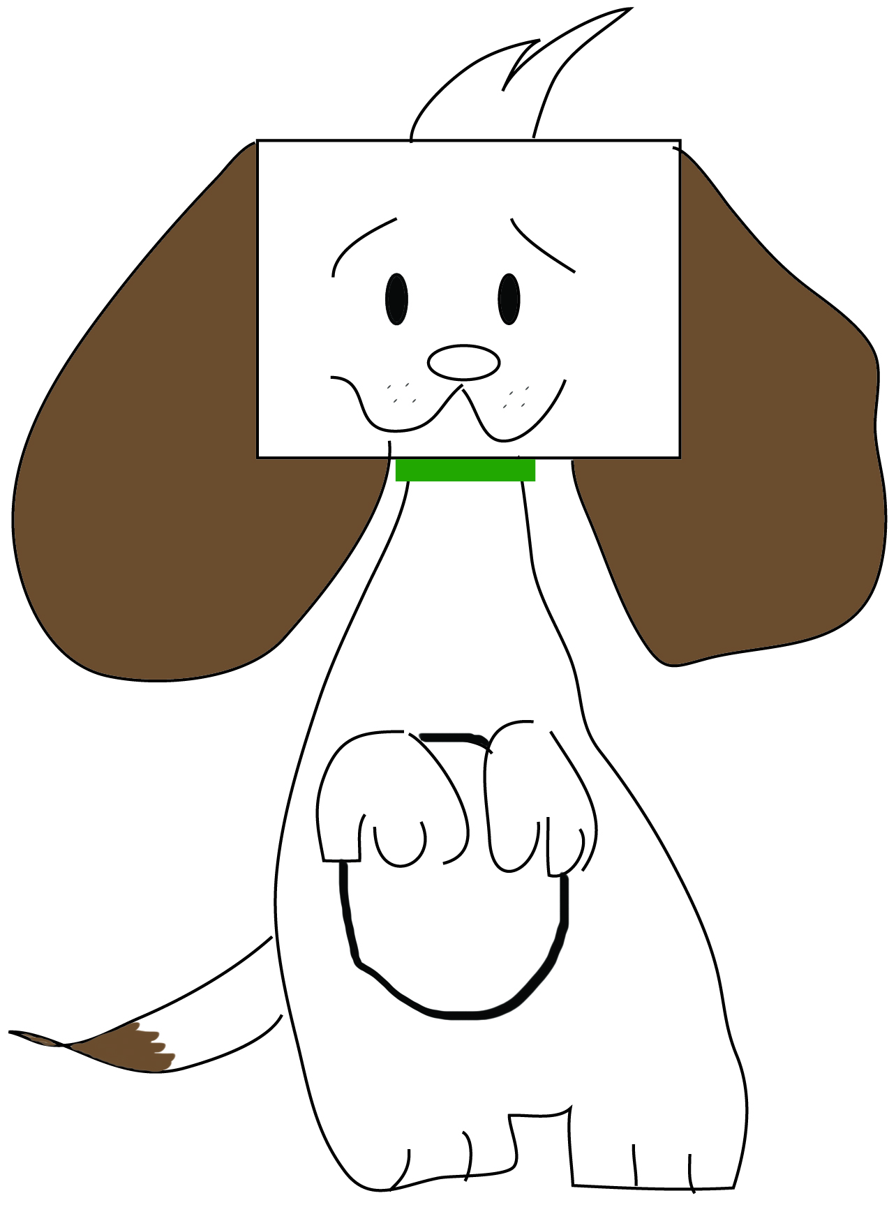 Sketches Of Dogs - ClipArt Best