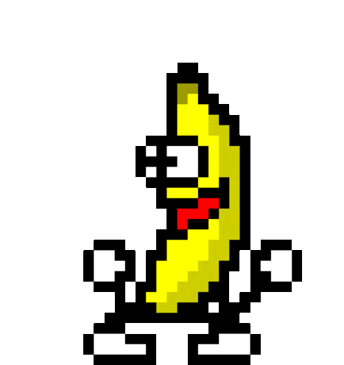 dancing banana animated GIF | PopKey