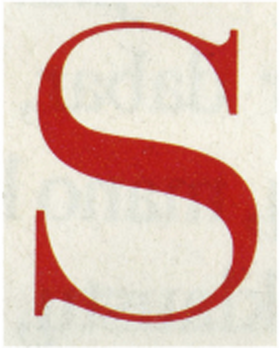 Letter S Clipart