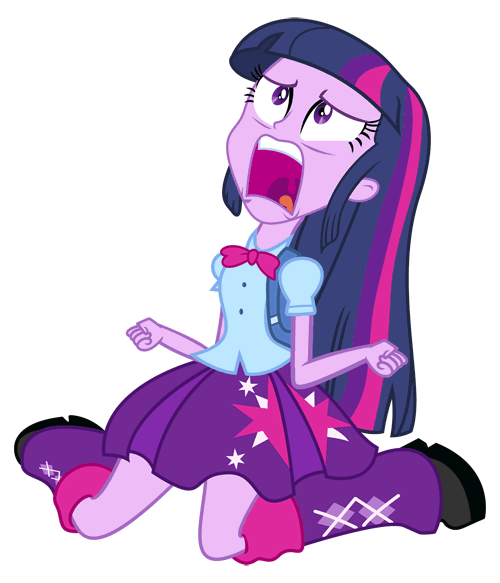 Animated GIF - Twilight Sparkle, changing colors, Equestria Girls ...