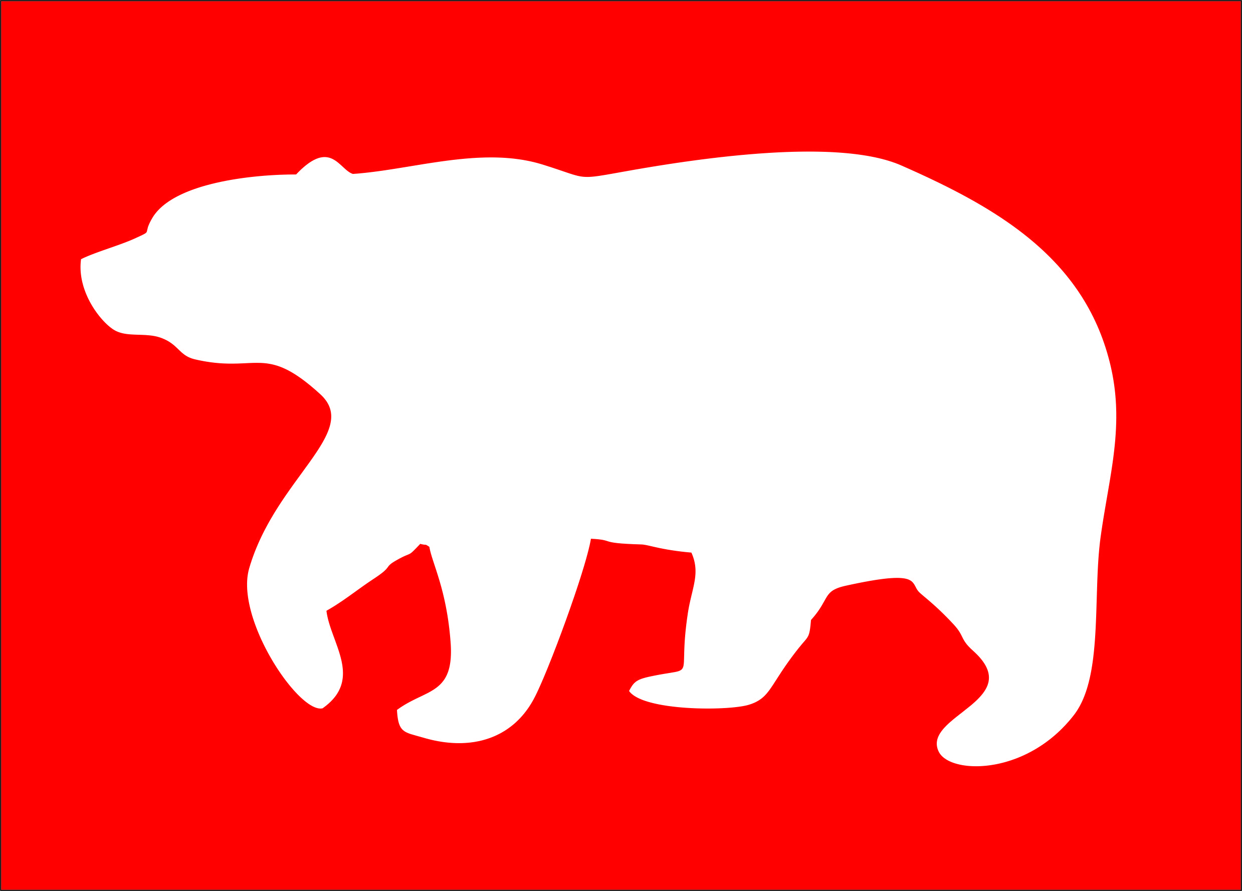 Printable Bear Stencil Printable Bear Stencil