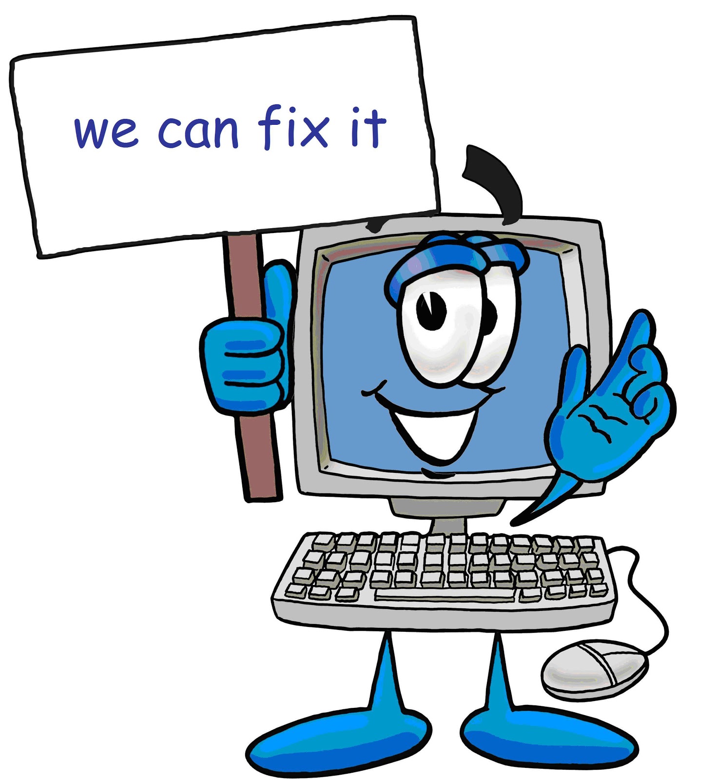 Computer Repair Clipart