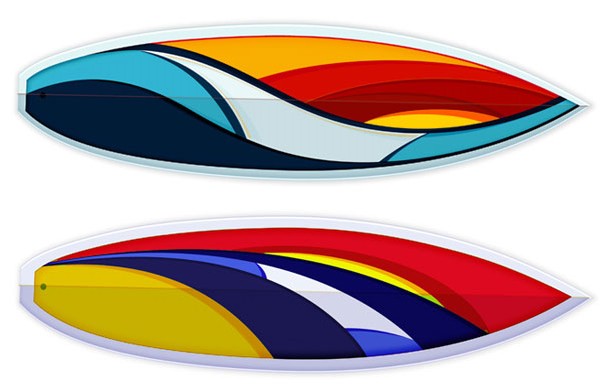 Simple Surfboard Designs