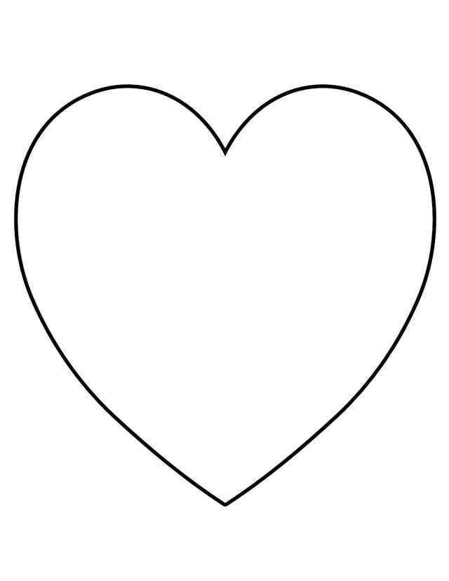 Best Photos of 8 Inch Cut Out Heart Shape - 8 Inch Heart Cut Out ...