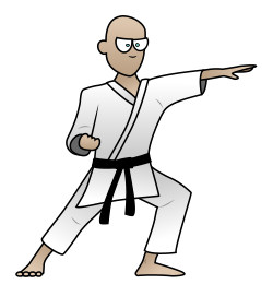 Karate Cartoon - ClipArt Best