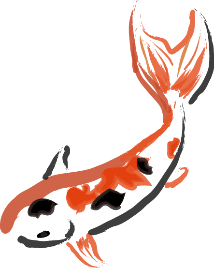 clip art koi fish - photo #24