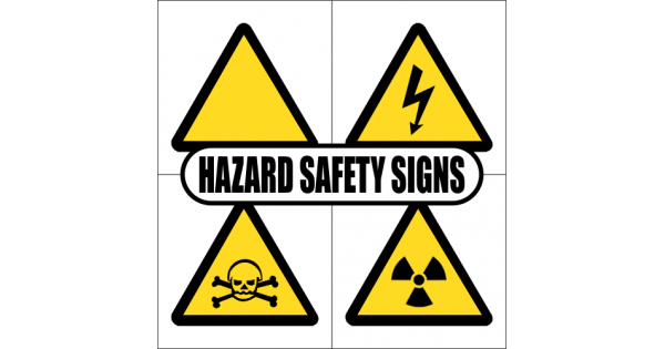 Standard/NOSA Hazard Safety Signs