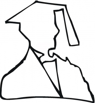Graduation Hat Drawing | Free Download Clip Art | Free Clip Art ...