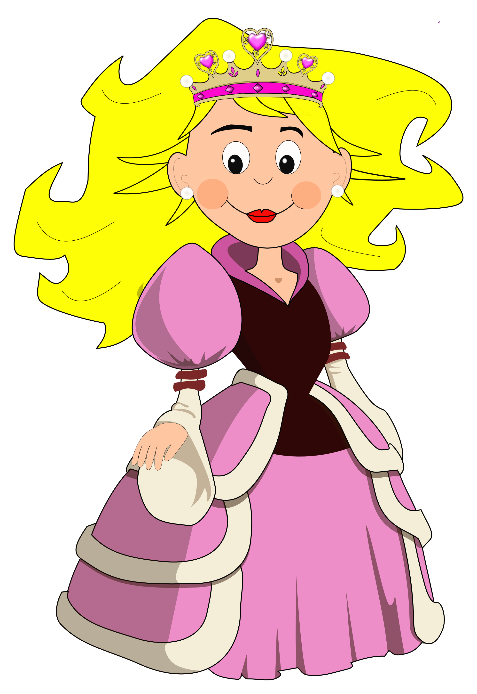 Medieval Princess Clipart - Free Clipart Images