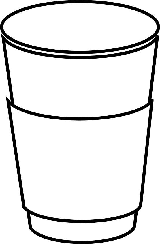 Coffee Cup Line Art - ClipArt Best