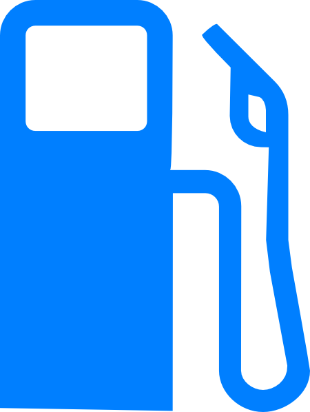 Blue Gas Pump Clip Art - vector clip art online ...