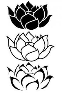 Black And White Lotus - ClipArt Best
