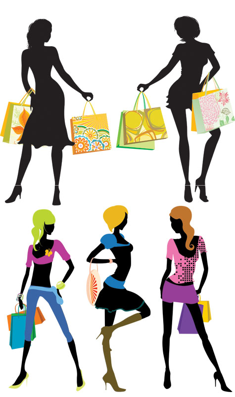 Pictures Of People Shopping - ClipArt Best