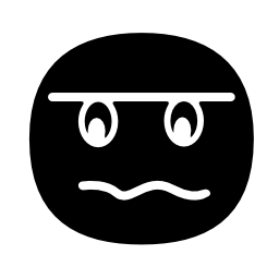 Viewing Icons For - Worried Face Emoticon