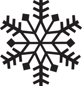 Simple Snowflake Clipart - Free Clipart Images