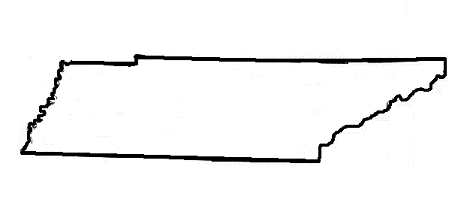 Tennessee outline clipart