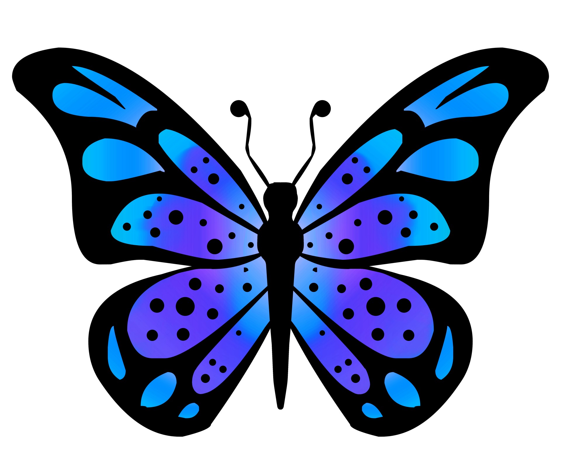 Free butterfly clipart pictures
