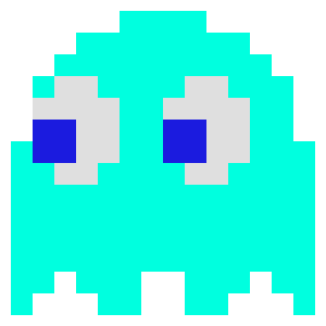 Pacman Green Ghost - ClipArt Best